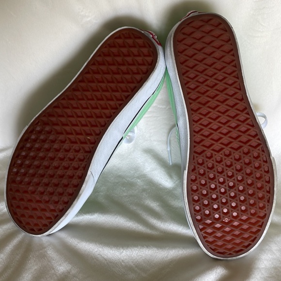 Vans Unisex Canvas Era Mint Green Sneakers - Picture 3 of 8